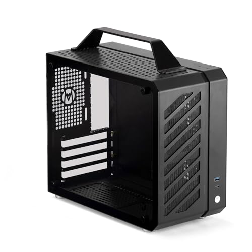 Mechanic Master C26 Mini MATX Portable Gaming Case Black