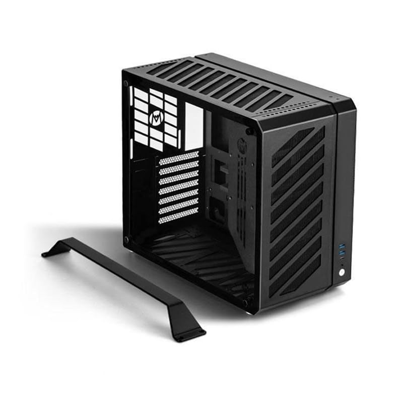 Mechanic Master C34Pro Portable Compact ATX/E-ATX Gaming PC Case Black