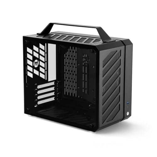 Mechanic Master C28 Compact MATX Portable Gaming Case Black