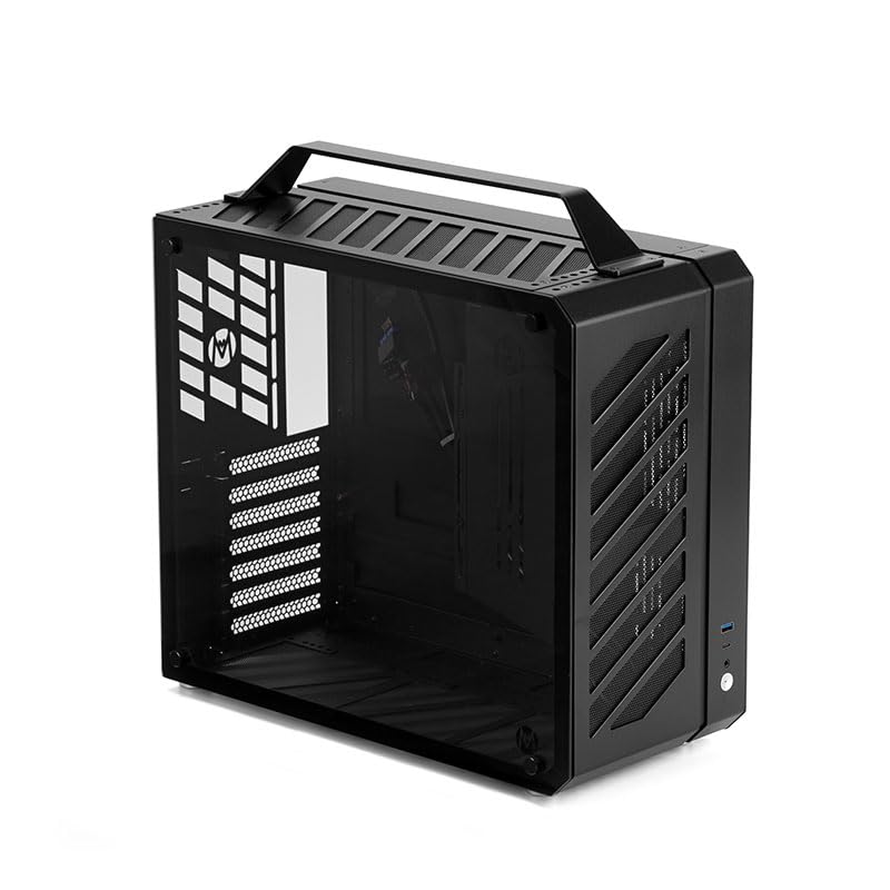 Mechanic Master C34Plus Portable ATX/MATX Gaming Case Black